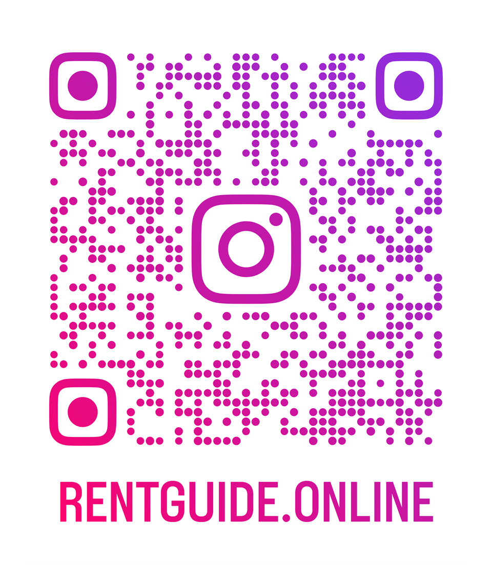 QR code for RentGuide Instagram profile
